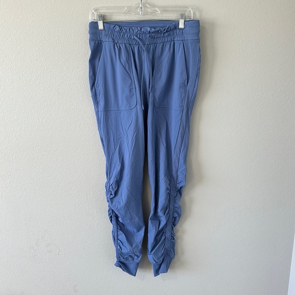 Lululemon Beyond The Studio Joggers High Waisted Bunched Periwinkle/Blue Size 8 - Picture 2 of 16